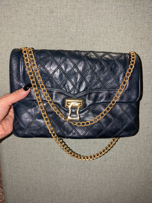 Royal Blue Vintage Crossbody